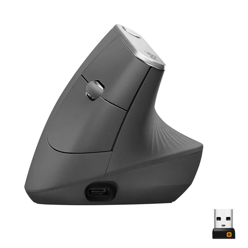 Logitech Datatilbehør|Ergonomi|MX Vertical Trådløs datamus