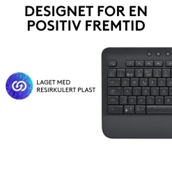 Logitech Tastatur|Gaming Tastatur|Signature K650 Trådløst tastatur Graphite