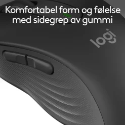 Logitech Datamus|Signature M650 Trådløs datamus Graphite