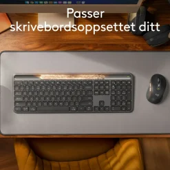 Logitech Tastatur|Gaming Tastatur|Signature Slim Solar+ Trådløst tastatur