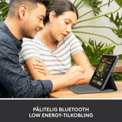 Logitech Ipad Og Tilbehør|Slim Folio Tastaturetui for iPad (10. gen) og iPad (A16)