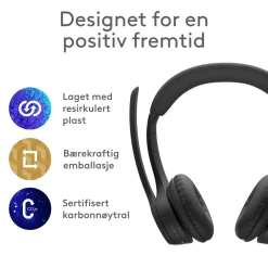 Logitech Dataheadset|Hodetelefoner Og Hodesett|Zone 300 Trådløst headset