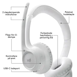 Logitech Dataheadset|Hodetelefoner Og Hodesett|Zone 300 Trådløst headset