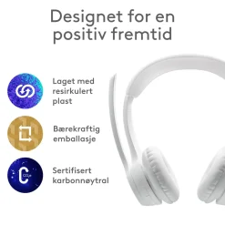 Logitech Dataheadset|Hodetelefoner Og Hodesett|Zone 300 Trådløst headset