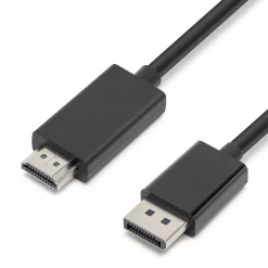 Luxorparts Hdmi|Kabler Til Datamaskin|Adapterkabel DisplayPort til HDMI 3 m