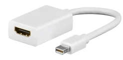 Luxorparts Mac-Tilbehør|Hdmi|Adapter Mini-displayport til HDMI med lyd
