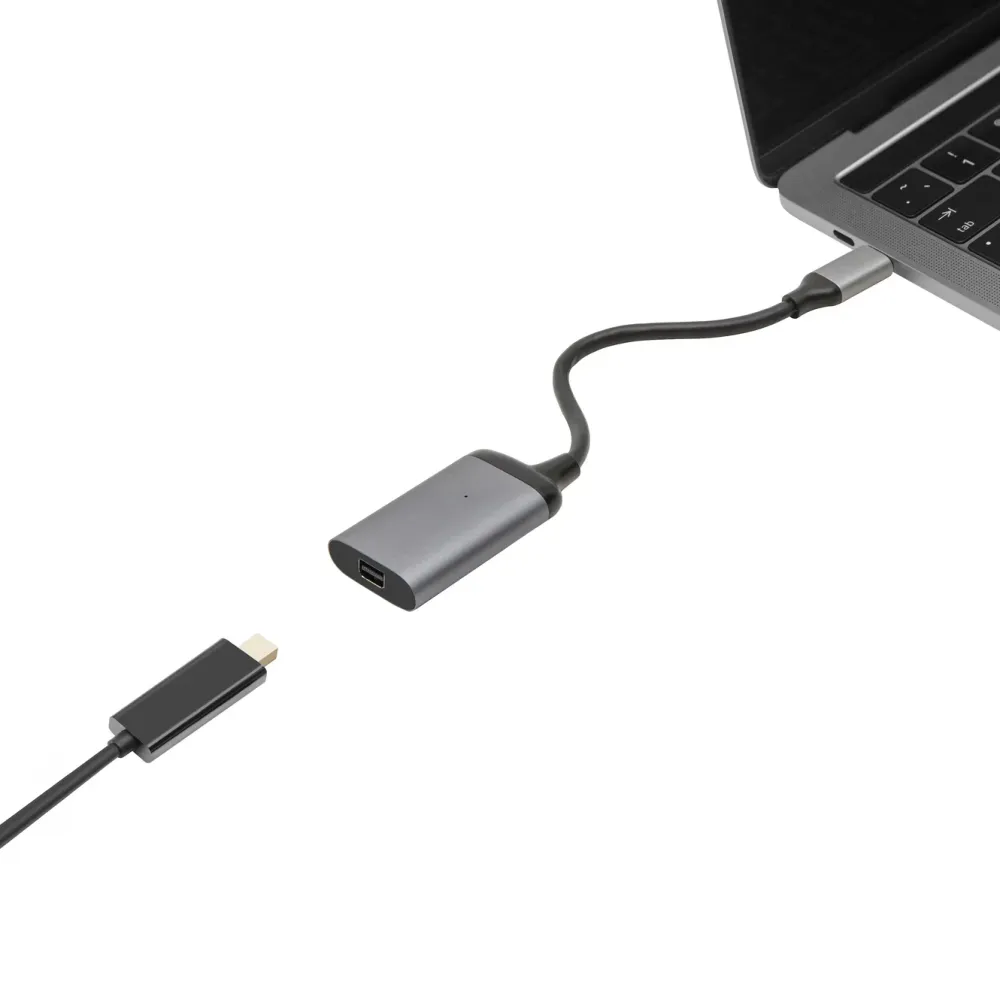 Luxorparts Kabler Og Adaptere|Usb|Adapter USB-C til Mini-displayport
