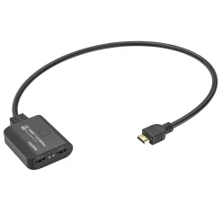 Luxorparts Hdmi|Kabler Og Adaptere|Aktiv HDMI-splitter 2-veis