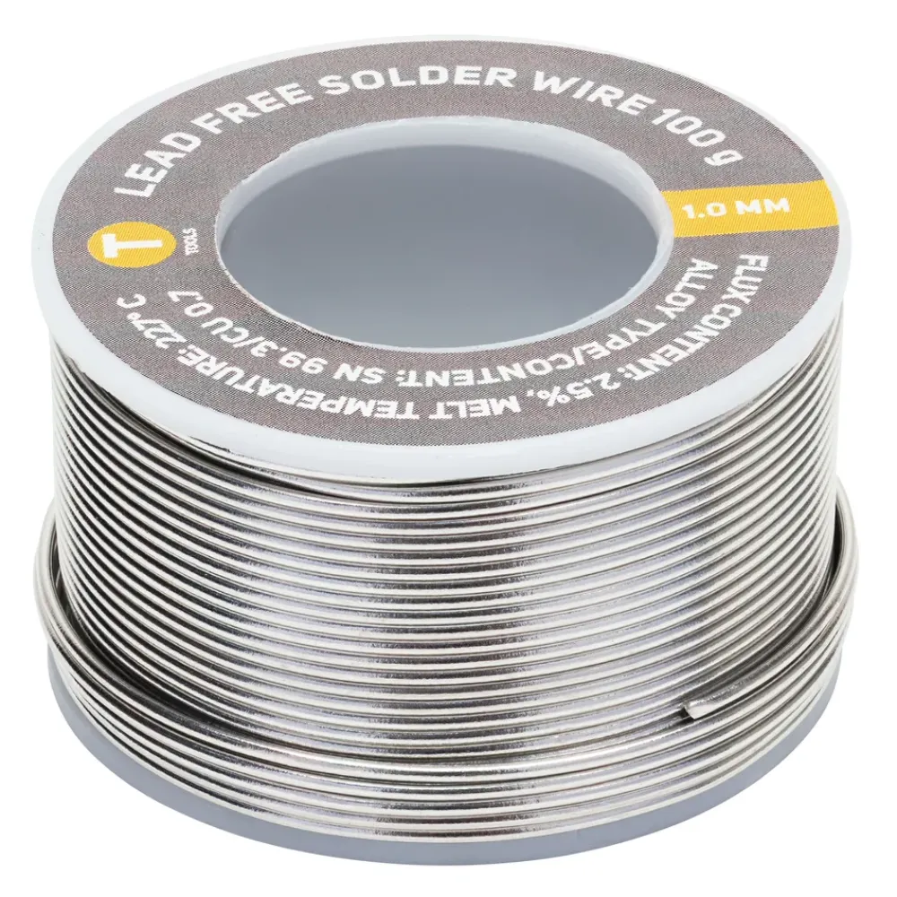 Luxorparts Verktøy|Blyfritt loddetinn 1,0 mm 100 g