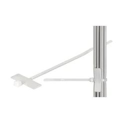 Luxorparts Kabelhåndtering|Elektrisk Installasjon|Buntebånd med merkeskilt 100-pk.
