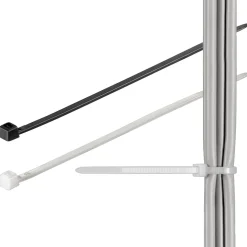 Luxorparts Kabelhåndtering|Elektrisk Installasjon|Buntebånd 200 x 4,8 mm 100-pk.