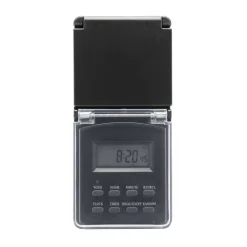 Luxorparts Sterkstrøm|Digital timer 7 døgn for utendørsbruk