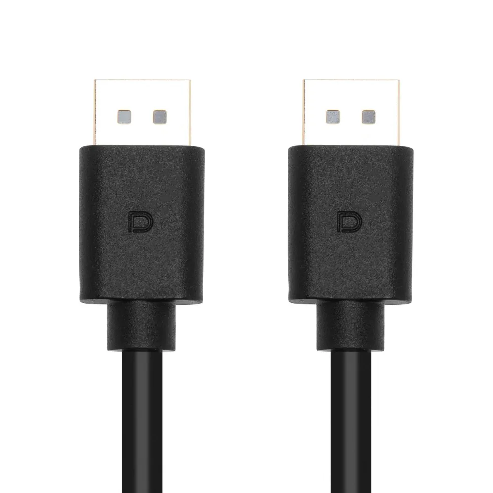 Luxorparts Kabler For Lyd|Kabler For Nettverk|Displayport 1.4- kabel 2 m
