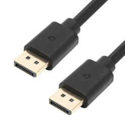 Luxorparts Kabler For Lyd|Kabler For Nettverk|Displayport 1.4- kabel 1 m
