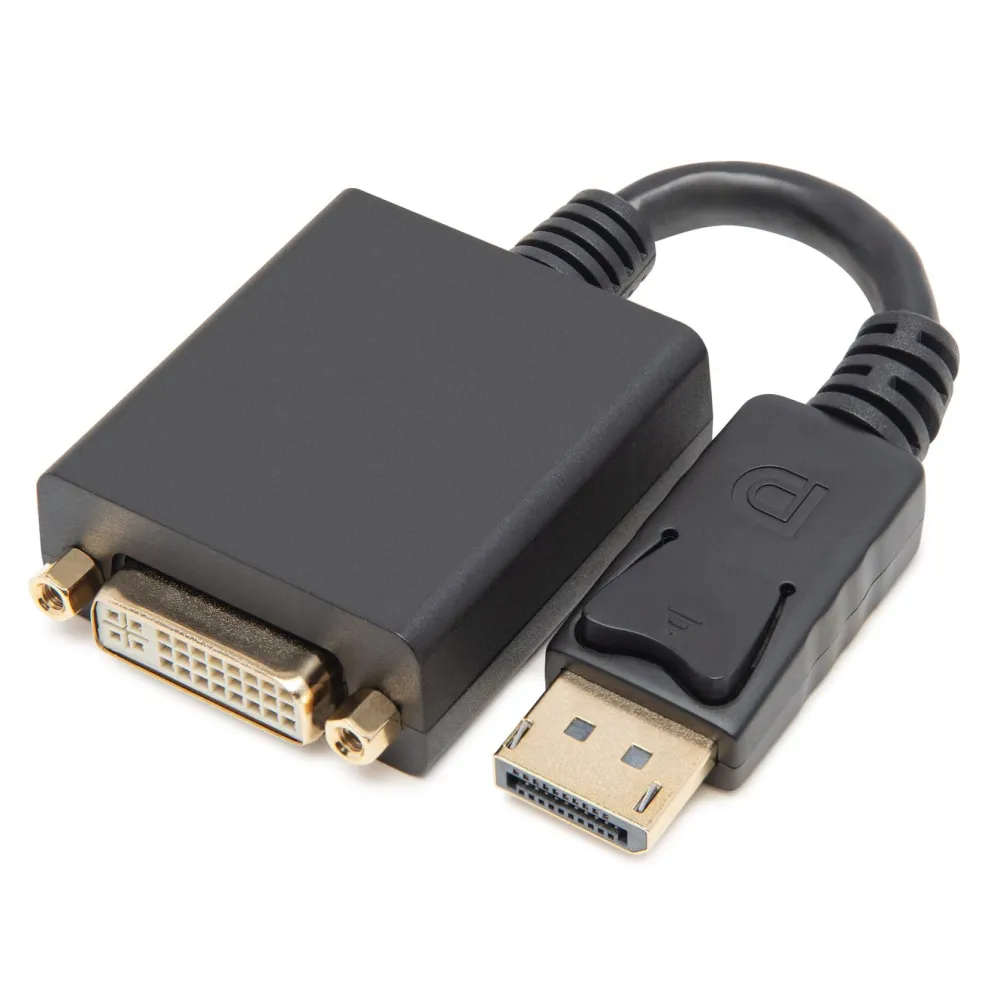 Luxorparts Kabler For Lyd|Kabler For Nettverk|DisplayPort til DVI-adapter