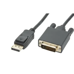 Luxorparts Kabler Til Datamaskin|Kabler Og Adaptere|Displayport til DVI-kabel 1 m