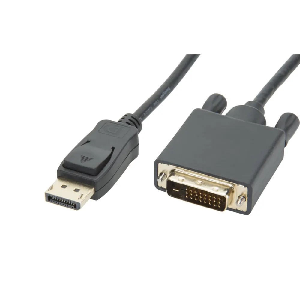 Luxorparts Kabler Til Datamaskin|Kabler Og Adaptere|Displayport til DVI-kabel 1 m