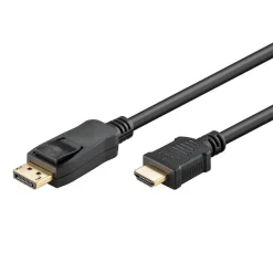 Luxorparts Hdmi|Kabler Til Datamaskin|Displayport til HDMI-kabel 5 m
