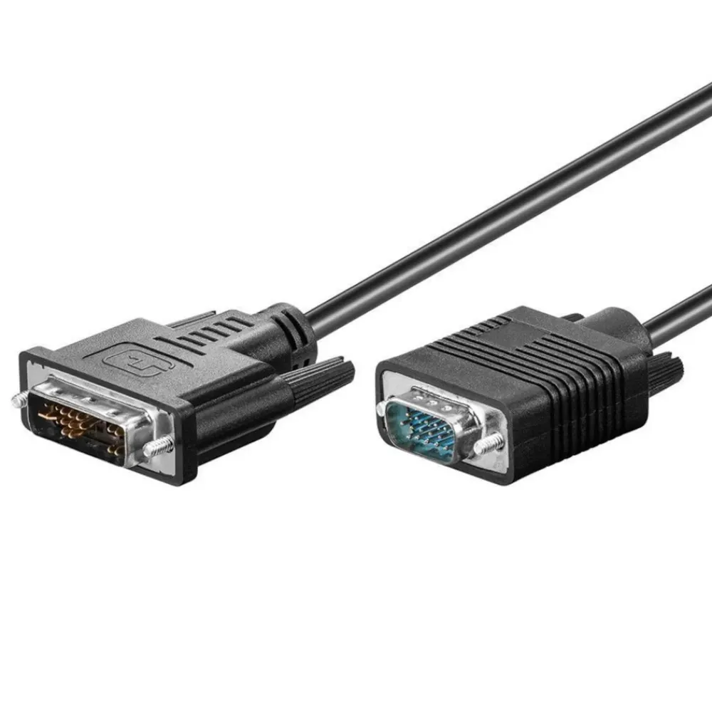 Luxorparts Kabler Til Datamaskin|Kabler Og Adaptere|DVI-A til VGA-kabel 1,8 m
