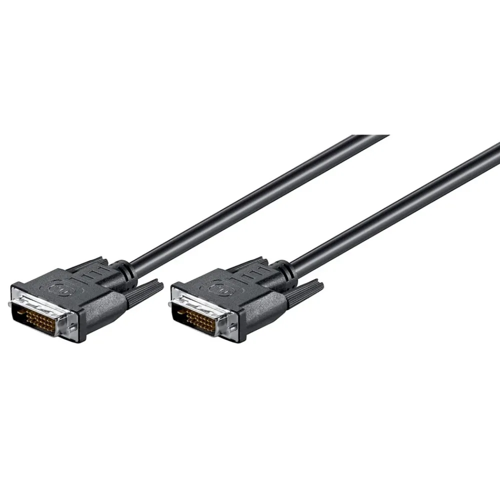 Luxorparts Kabler Til Datamaskin|Kabler Og Adaptere|DVI-D Dual Link-kabel 2 m