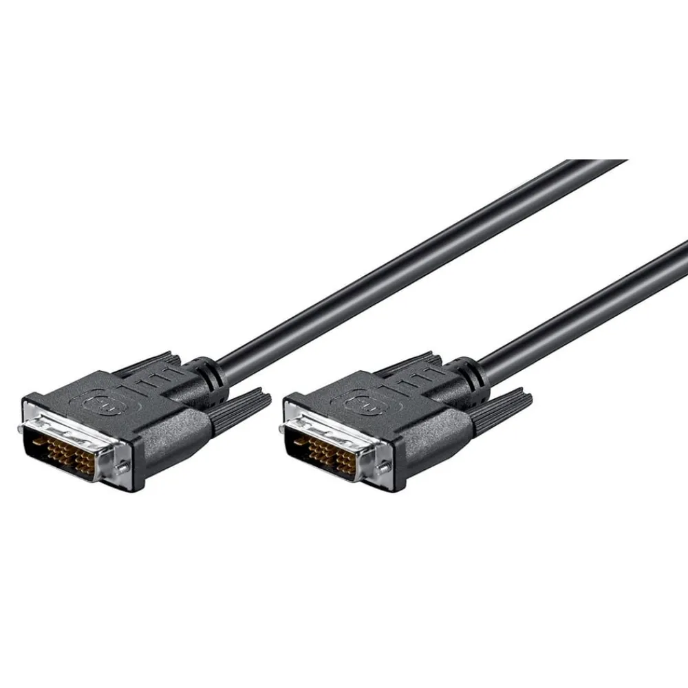Luxorparts Kabler Til Datamaskin|Kabler Og Adaptere|DVI-D Single Link-kabel 2 m