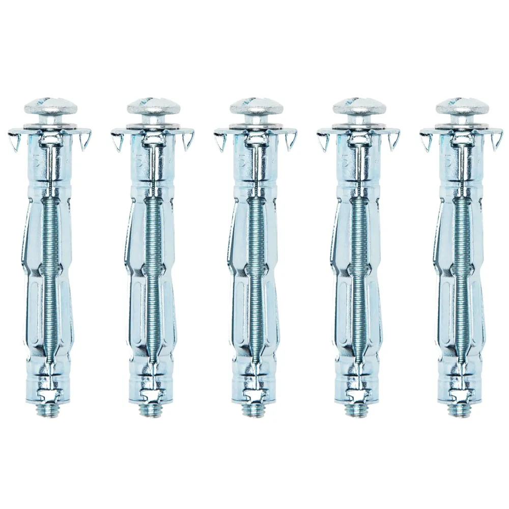 Luxorparts Tv Og Tilbehør|Ekspanderende gipsanker M5 - Enkelgips 5-pk.
