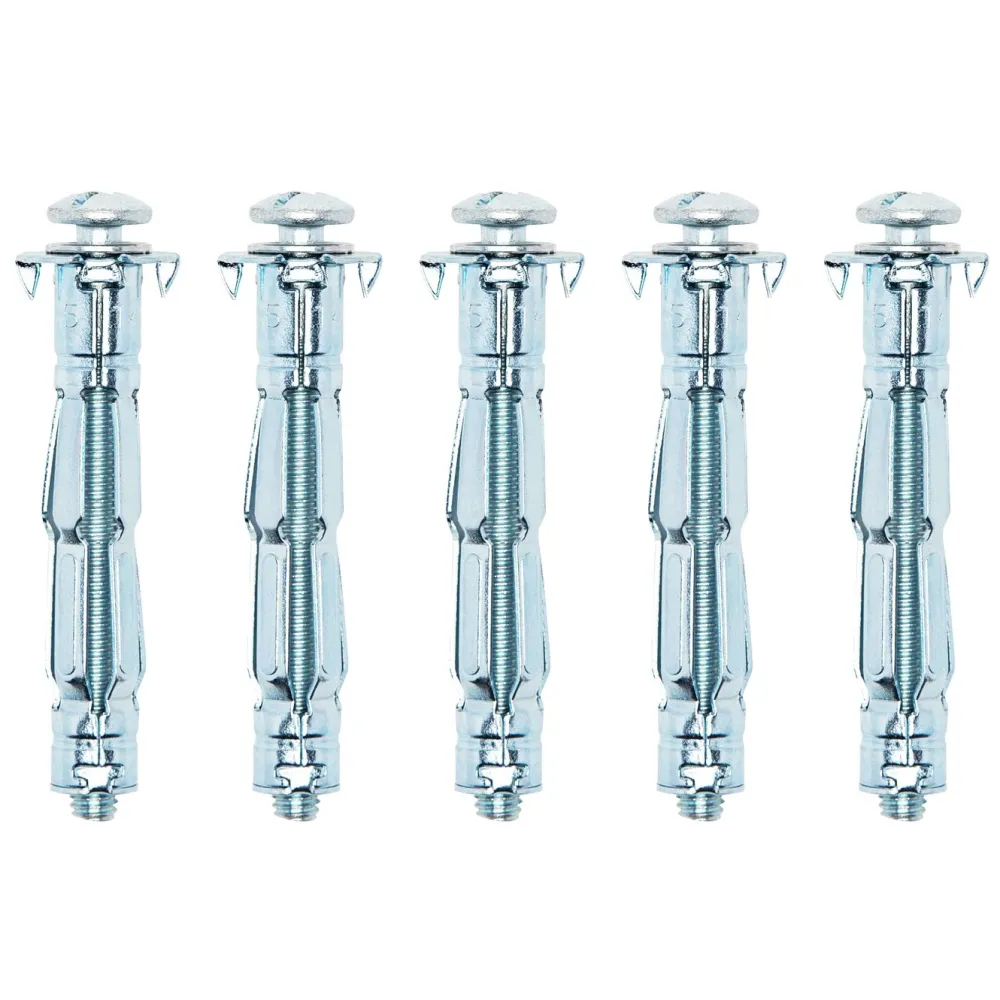 Luxorparts Tv Og Tilbehør|Ekspanderende gipsanker M5 - Enkelgips 5-pk.