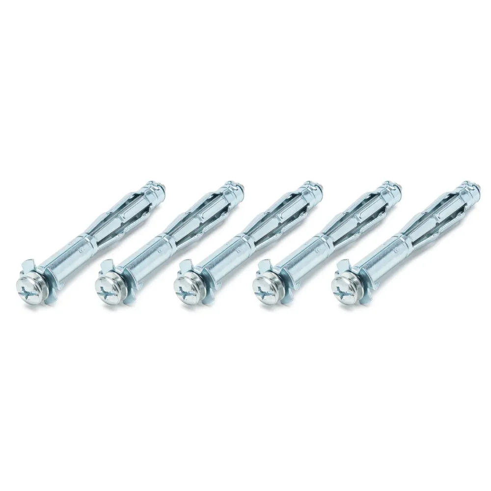 Luxorparts Tv Og Tilbehør|Ekspanderende gipsanker M5 - Dobbelgips 5-pk.