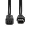 Luxorparts Kabler Til Datamaskin|Kabler Og Adaptere|Firewire 800-kabel 9-pin til 6-pin