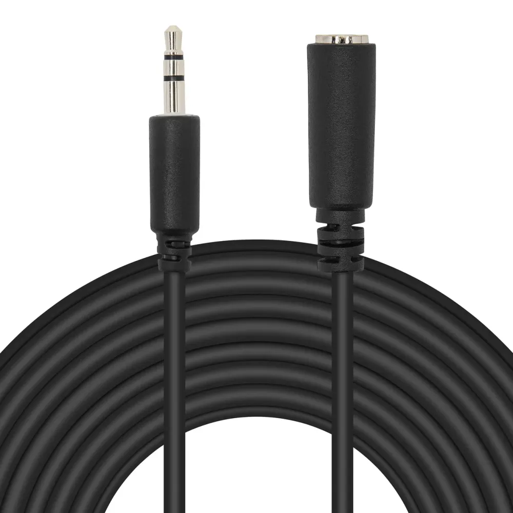 Luxorparts Lyd- & Videokabler|Forlengelseskabel med 3,5 mm-kontakt 5 m