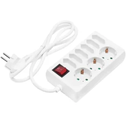 Luxorparts Kabler For Lyd|Kabler For Nettverk|Grenuttak med bryter 9-veis