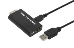 Luxorparts Skjermbeskytter Og Deksel|Gamingskjermer|HDMI-adapter til Playstation 2