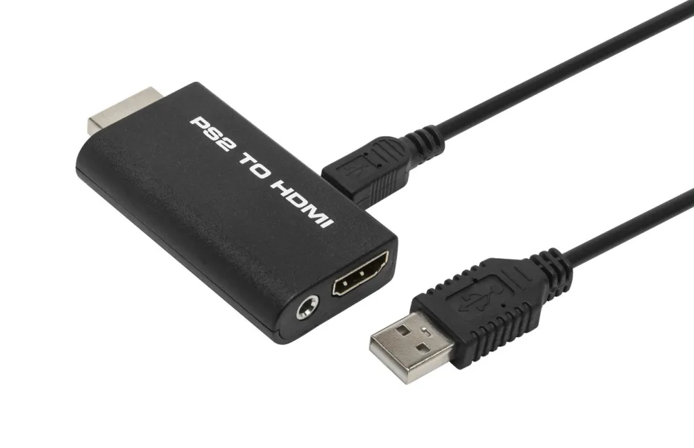 Luxorparts Skjermbeskytter Og Deksel|Gamingskjermer|HDMI-adapter til Playstation 2