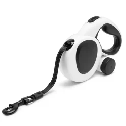 Luxorparts Fritid|Hundebånd med belysning og poseholder 5 m