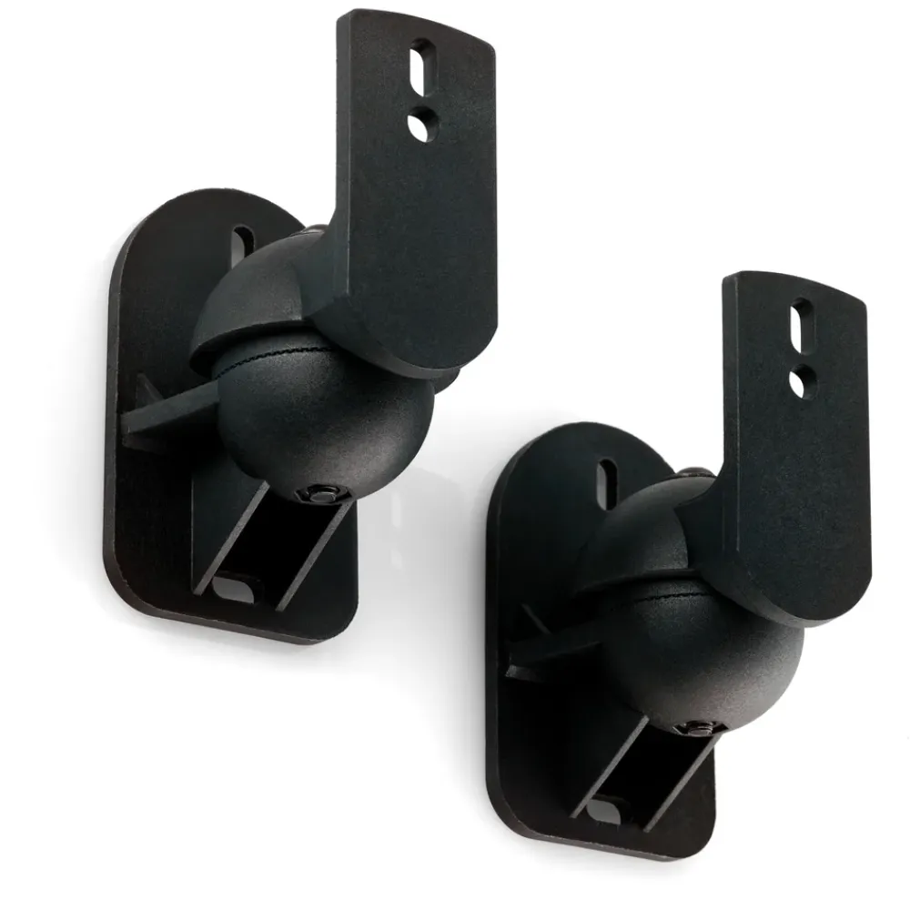Luxorparts Høyttaler|Høyttalerfeste 2-pk. Svart