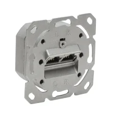 Luxorparts Kabler For Nettverk|Tilbehør Og Installasjon|Innfelt FTP-nettverksuttak Cat. 6 2-ports