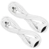 Luxorparts Strømledninger|Jordet forlengelseskabel 5 m 2-pk.