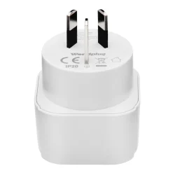 Luxorparts Reiseeffekter|Overfallsalarm|Jordet reiseadapter Australia, Kina