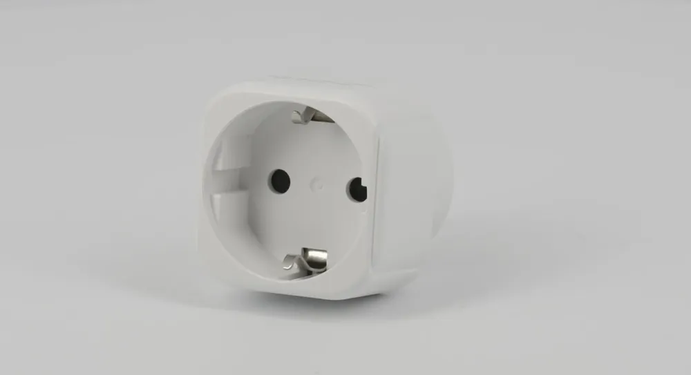 Luxorparts Reiseeffekter|Overfallsalarm|Jordet reiseadapter USA
