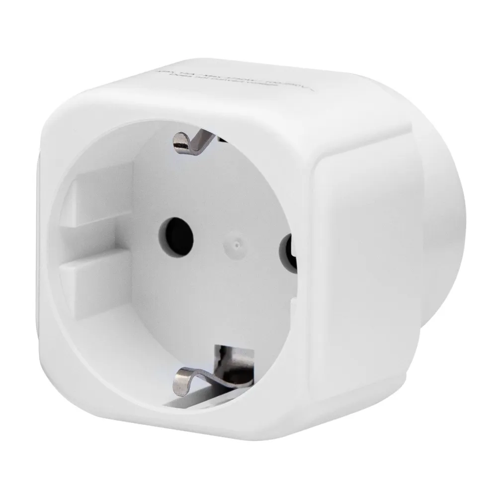 Luxorparts Reiseeffekter|Overfallsalarm|Jordet reiseadapter USA