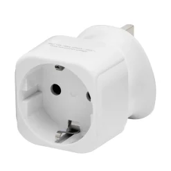 Luxorparts Reiseeffekter|Overfallsalarm|Jordet reiseadapter Storbritannia