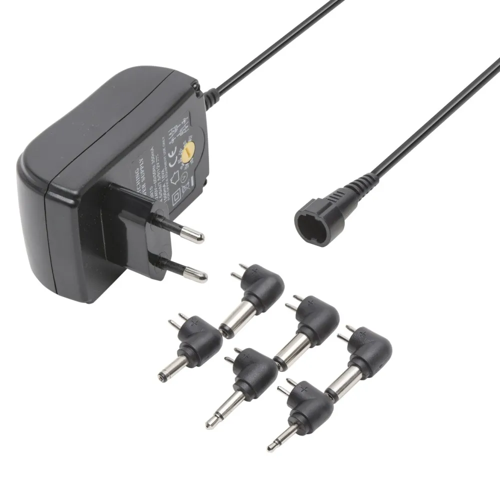 Luxorparts Strømadaptrer|Justerbar strømadapter 3–12 V (DC) 18 W