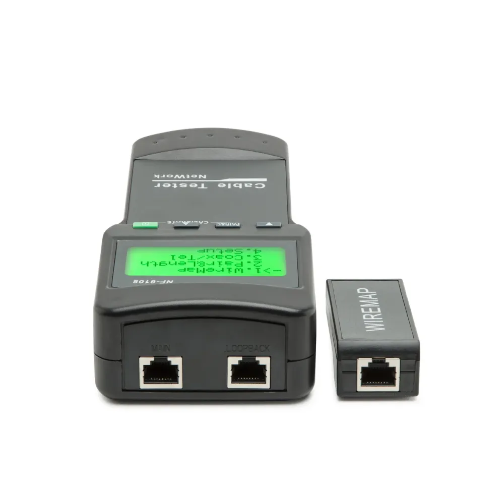 Luxorparts Tilbehør Og Installasjon|Kabeltester med LCD for nettverkskabel