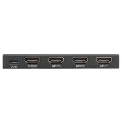 Luxorparts Hdmi|Kabler Og Adaptere|4K HDMI-switch med fjernkontroll 3-veis