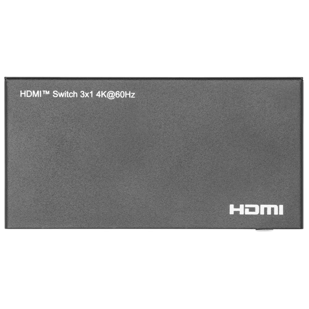 Luxorparts Hdmi|Kabler Og Adaptere|4K HDMI-switch med fjernkontroll 3-veis