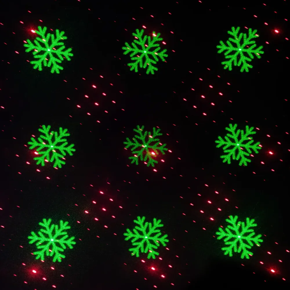Luxorparts Julelys|Utendørs Belysning|Laserprojektor - Julemønster