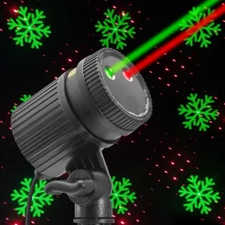 Luxorparts Julelys|Utendørs Belysning|Laserprojektor - Julemønster