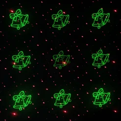 Luxorparts Julelys|Utendørs Belysning|Laserprojektor - Julemønster
