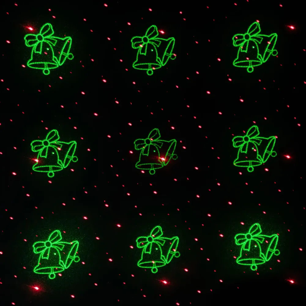 Luxorparts Julelys|Utendørs Belysning|Laserprojektor - Julemønster