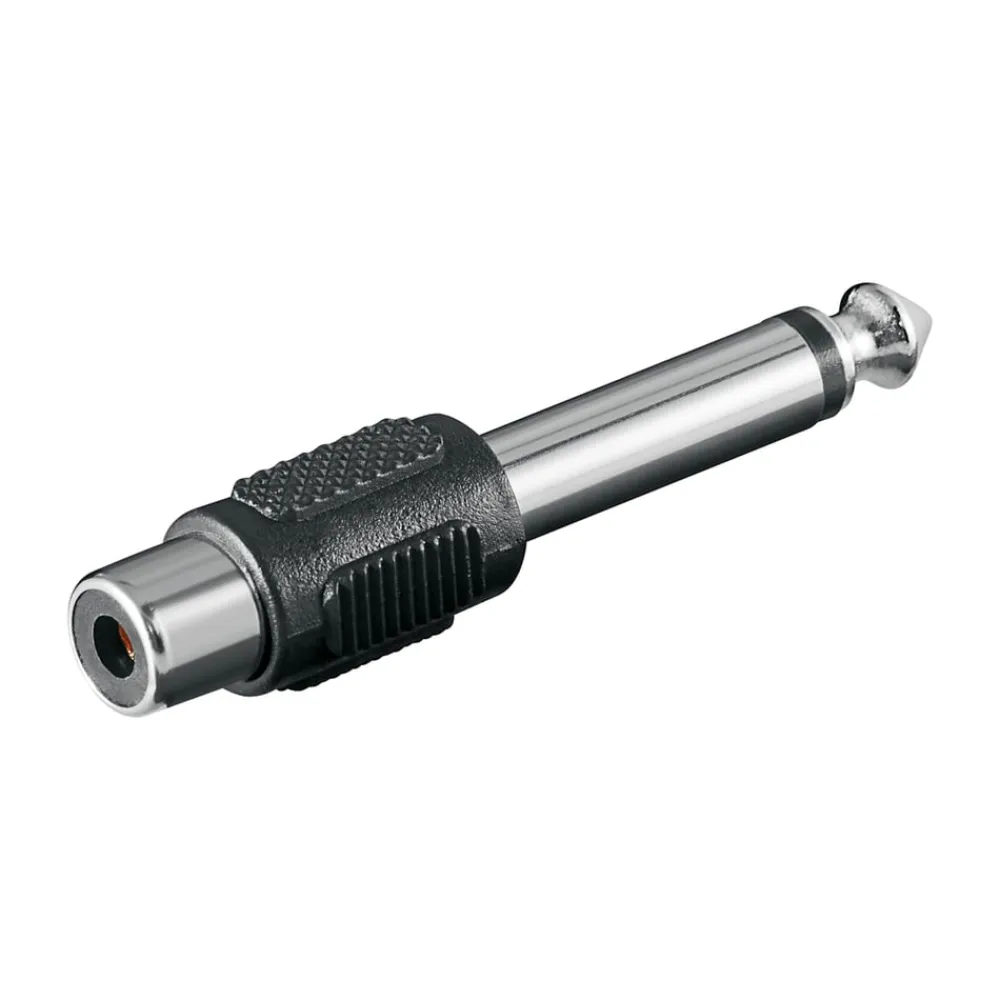 Luxorparts Kabler For Lyd|Kabler For Nettverk|Lydadapter RCA til 6,3 mm, stereo